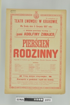 PIERŚCIEŃ RODZINNY