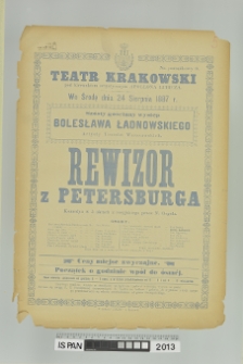 REWIZOR Z PETERSBURGA