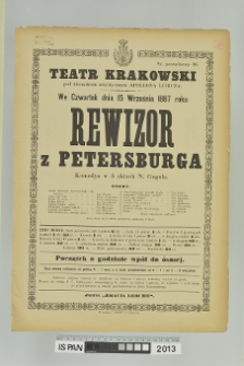 REWIZOR Z PETERSBURGA