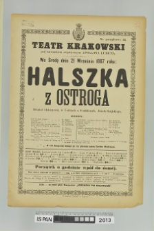 HALSZKA Z OSTROGA