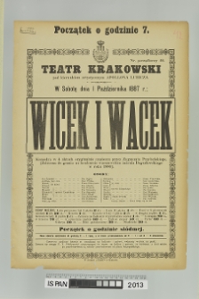 WICEK I WACEK