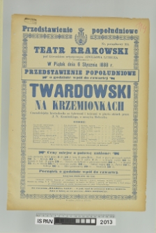 TWARDOWSKI NA KRZEMIONKACH