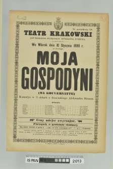 MOJA GOSPODYNI (MA GOUVERNENTE)