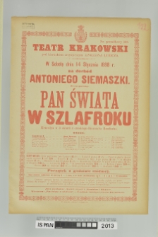 PAN ŚWIATA W SZLAFROKU
