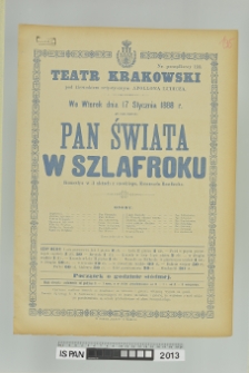 PAN ŚWIATA W SZLAFROKU