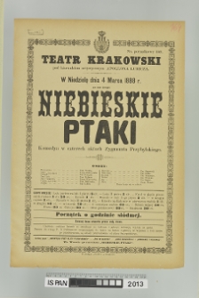 NIEBIESKIE PTAKI
