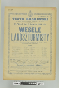 WESELE LANDSZTURMISTY