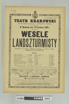 WESELE LANDSZTURMISTY