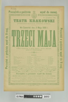 TRZECI MAJA