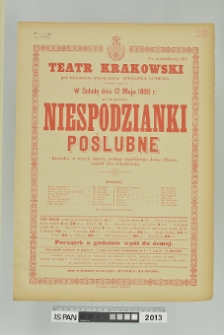 NIESPODZIANKI POŚLUBNE