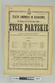 ŻYCIE PARYSKIE