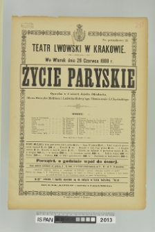 ŻYCIE PARYSKIE