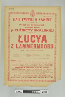 ŁUCYA Z LAMMERMOORU