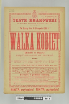 WALKA KOBIET (BATAILLE DE DAMES)