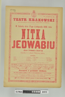 NITKA JEDWABIU (LES FEMMES FORTES)