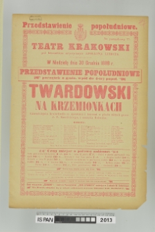 TWARDOWSKI NA KRZEMIONKACH