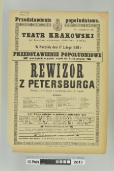 REWIZOR Z PETERSBURGA