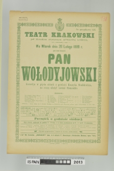 PAN WOŁODYJOWSKI