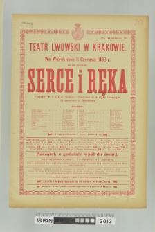 SERCE I RĘKA