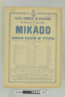 MIKADO CZYLI JEDEN DZIEŃ W TITIPU