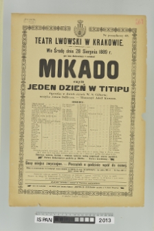 MIKADO CZYLI JEDEN DZIEŃ W TITIPU