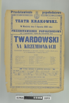 TWARDOWSKI NA KRZEMIONKACH