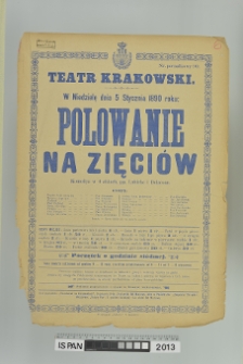 POLOWANIE NA ZIĘCIÓW