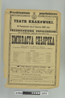 EMIGRACYA CHŁOPSKA