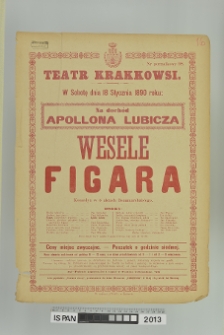 WESELE FIGARA