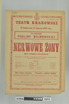 NERWOWE ŻONY (LES FEMMES NERVEUSES)