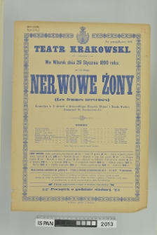 NERWOWE ŻONY (LES FEMMES NERVEUSES)