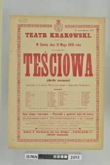 TEŚCIOWA (BELLE MAMAN)