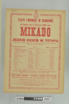 MIKADO CZYLI JEDEN DZIEŃ W TITIPU