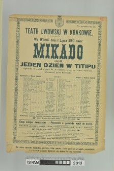 MIKADO CZYLI JEDEN DZIEŃ W TITIPU