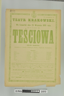 TEŚCIOWA (BELLE MAMAN)