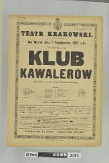 KLUB KAWALERÓW