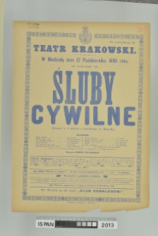 ŚLUBY CYWILNE