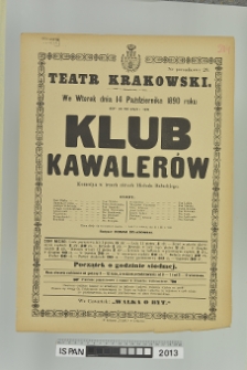KLUB KAWALERÓW