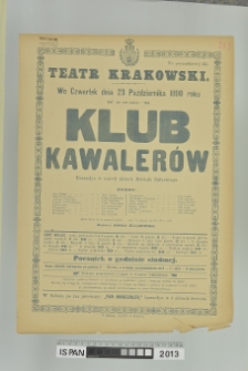 KLUB KAWALERÓW