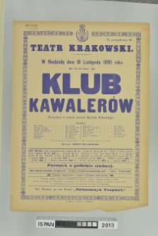 KLUB KAWALERÓW