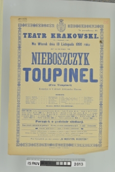 NIEBOSZCZYK TOUPINEL (FEU TOUPINEL)