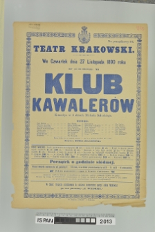 KLUB KAWALERÓW