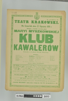KLUB KAWALERÓW