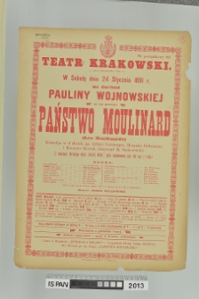 PAŃSTWO MOULINARD (LES MOULINARD)