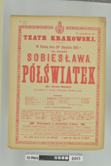 PÓŁŚWIATEK (LE DEMI-MONDE)
