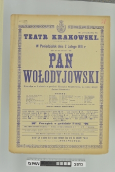 PAN WOŁODYJOWSKI