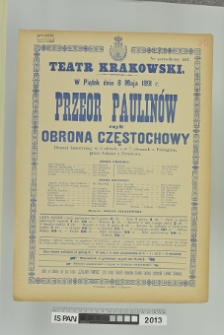 PRZEOR PAULINÓW CZYLI OBRONA CZĘSTOCHOWY