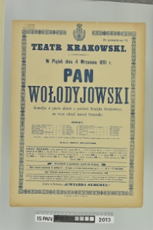 PAN WOŁODYJOWSKI