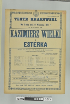 KAZIMIERZ WIELKI I ESTERKA