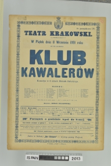 KLUB KAWALER&Oacute;W
